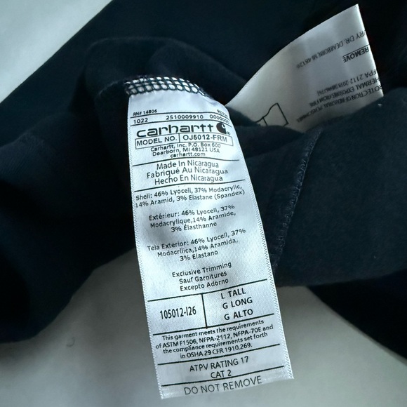 Carhartt Men's Sweater Jacket - Picture 5 of 5